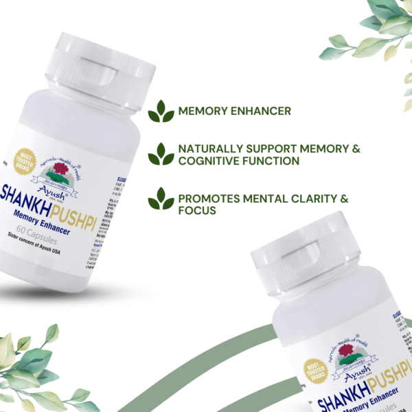 Shankhpushpi Capsules -Memory Enhancer